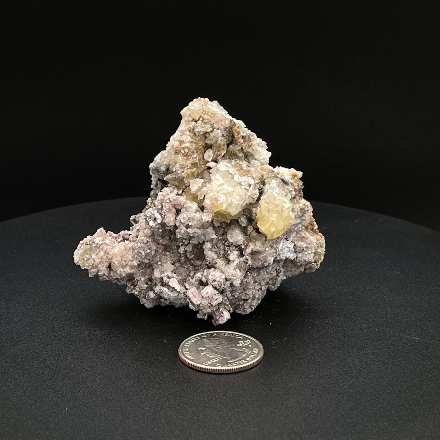 Yellow Fluorite from Mexico