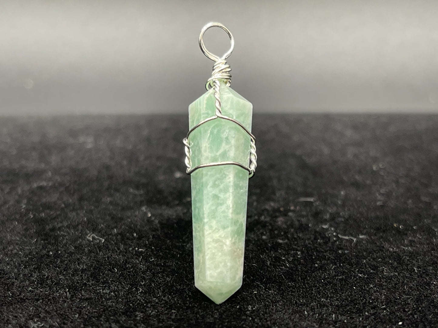 Amazonite Pendant - Healing Stone Beings