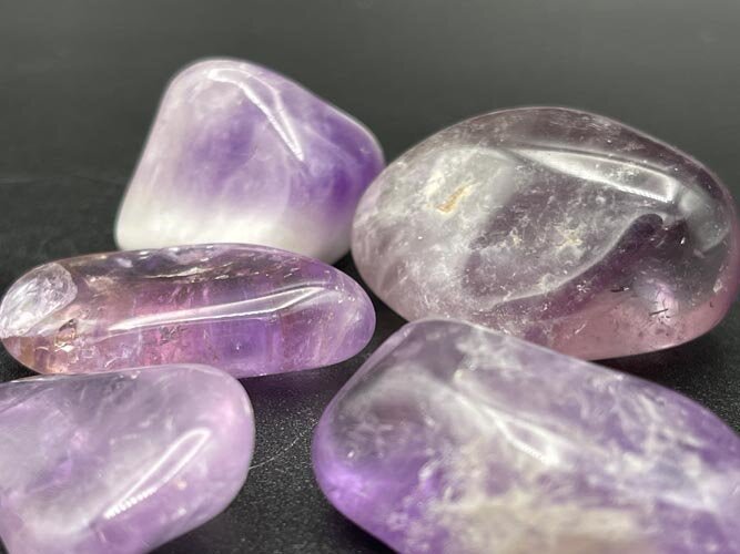 Amethyst Tumbles - Healing Stone Beings