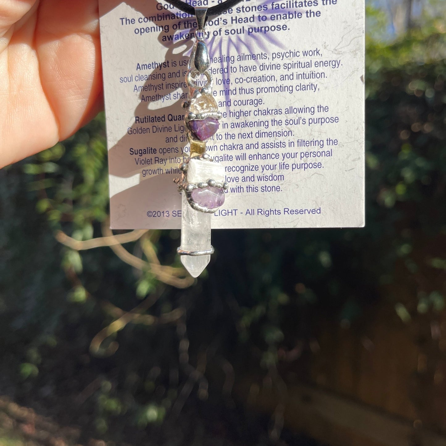 Awakening Pendant - Healing Stone Beings