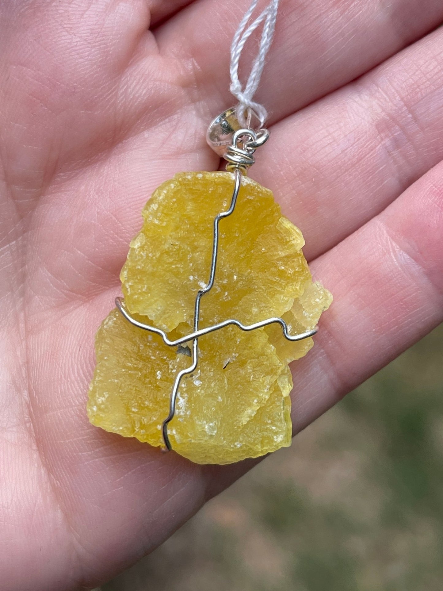 Brucite Pendant - Healing Stone Beings