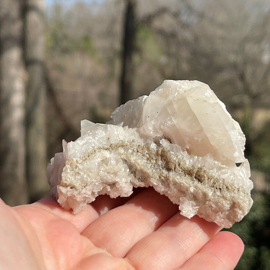 Calcite w/ Chalcopyrite - Healing Stone Beings