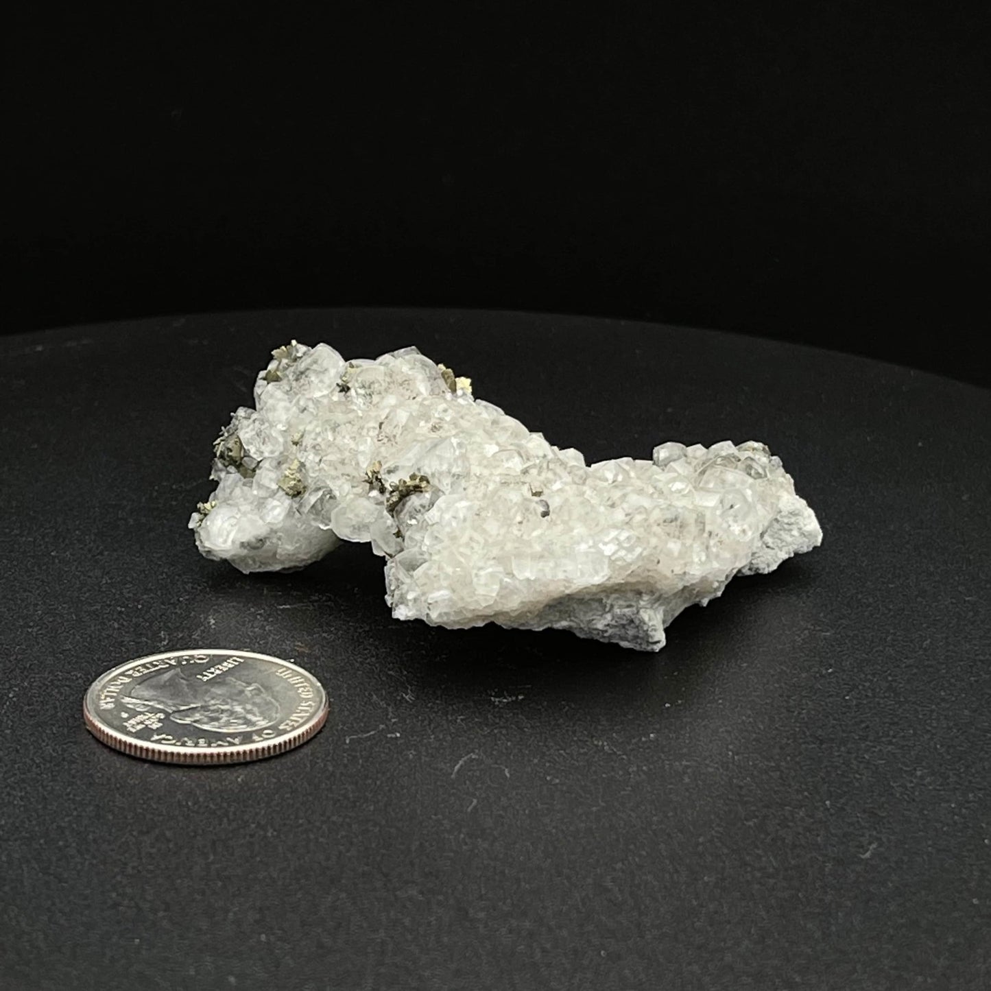 Calcite w/ Marcasite - Healing Stone Beings