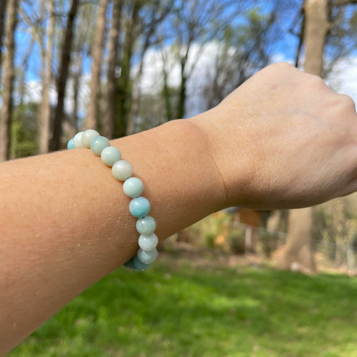 Caribbean Calcite Bracelet - Healing Stone Beings