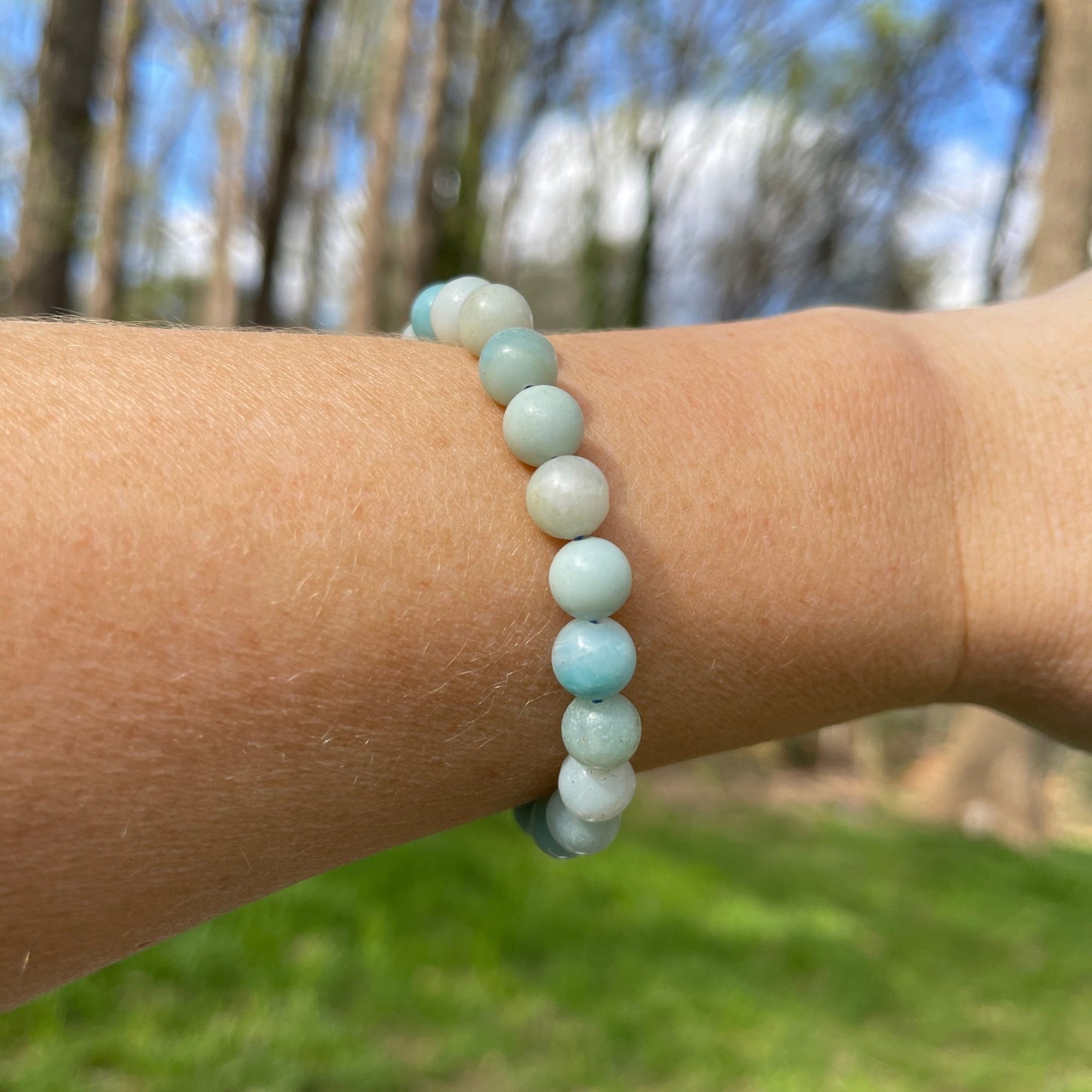 Caribbean Calcite Bracelet - Healing Stone Beings