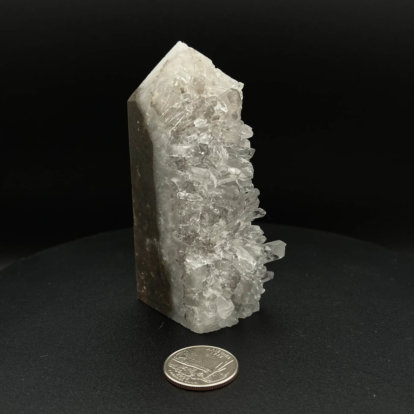 Druzy Agate Tower - Healing Stone Beings