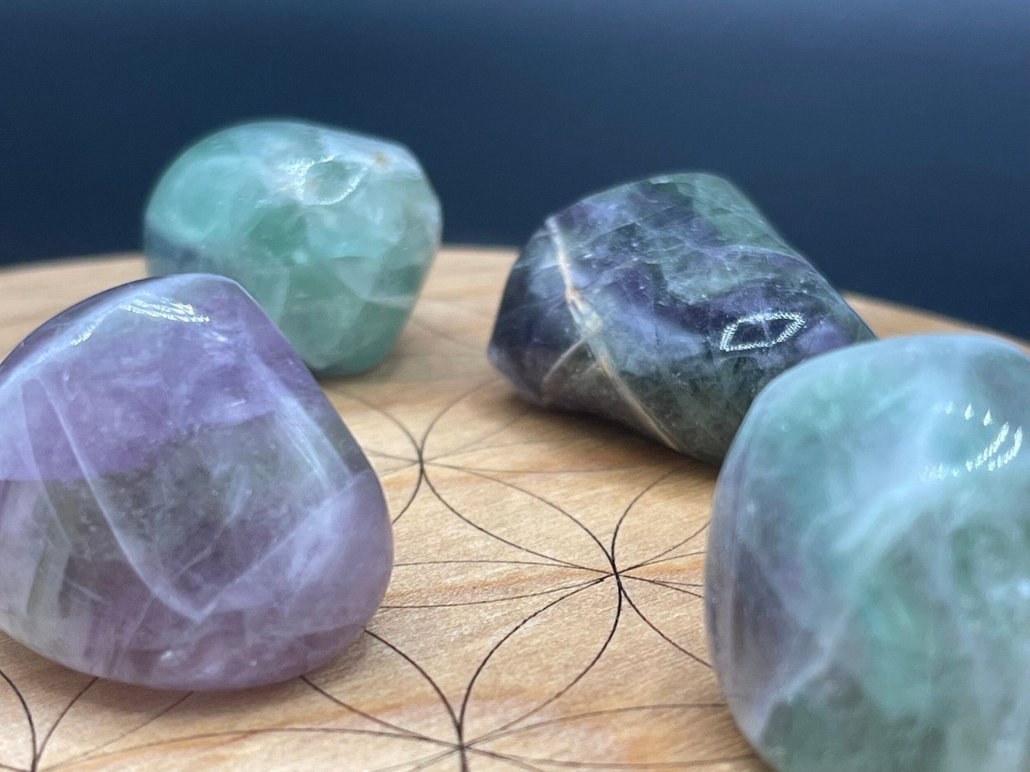 Fluorite Tumbles - Healing Stone Beings