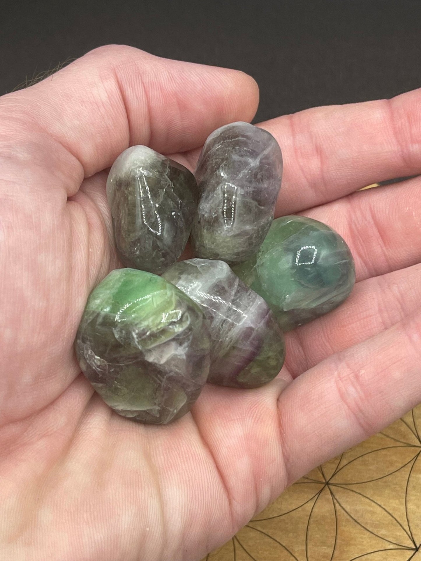 Fluorite Tumbles - Healing Stone Beings