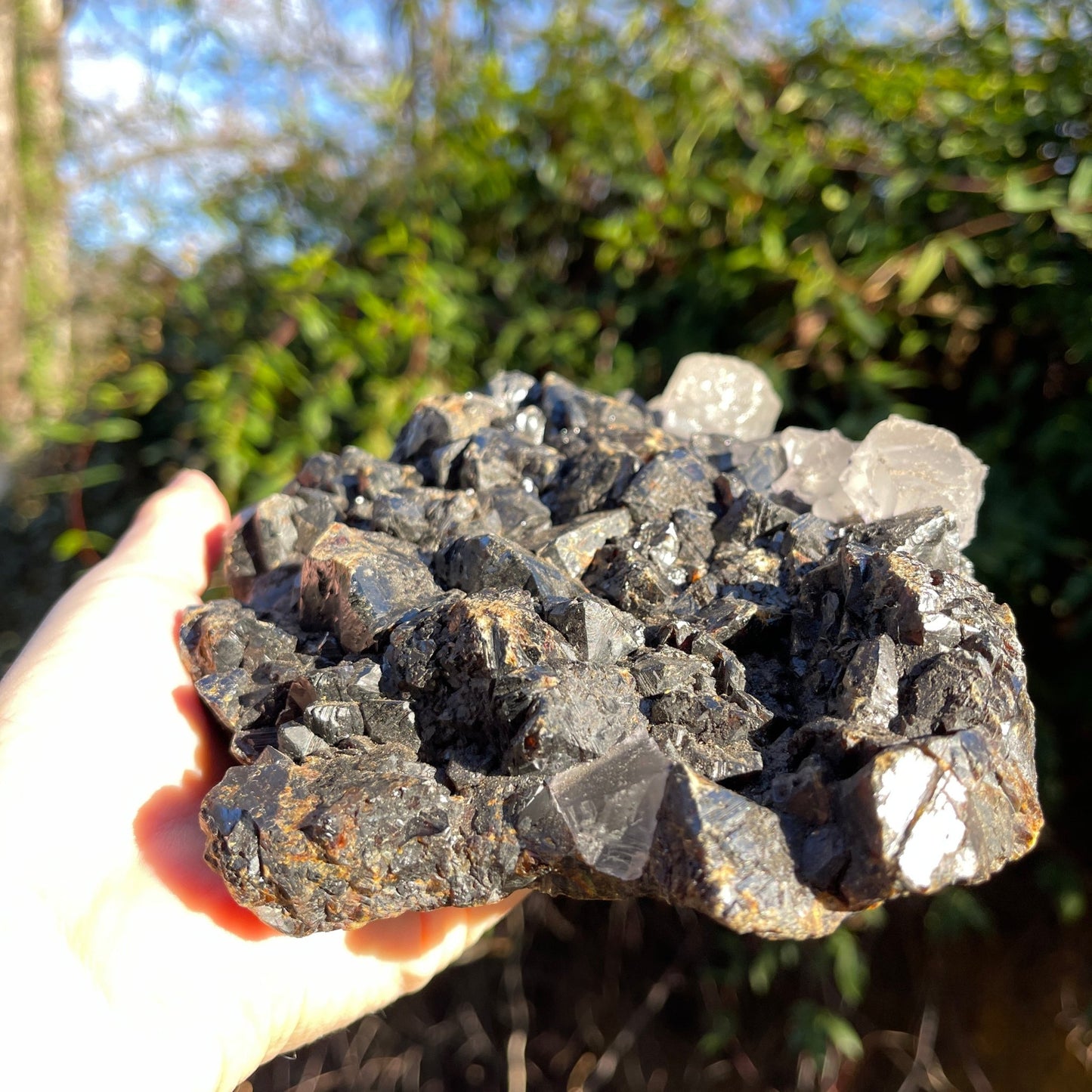 Fluorite with Sphalerite Elmwood Mine - Healing Stone Beings