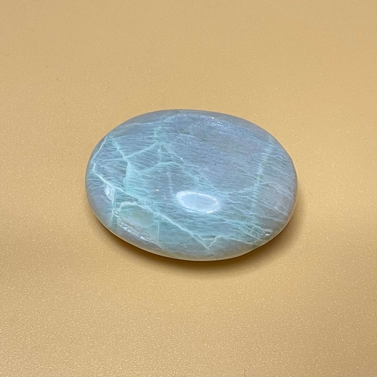 Garnierite Palm Stone - Healing Stone Beings