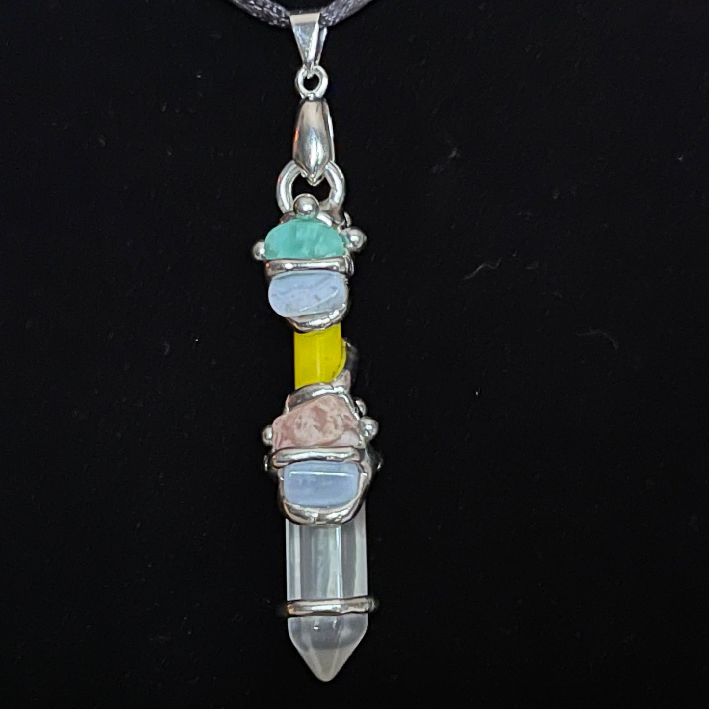 Happiness (Cheerful) Pendant - Healing Stone Beings