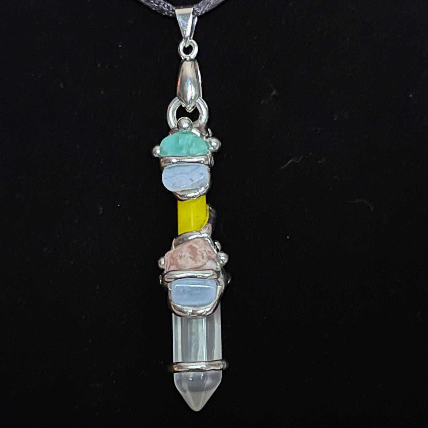 Happiness (Cheerful) Pendant - Healing Stone Beings
