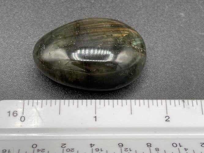 Labradorite Palm Stone - Healing Stone Beings