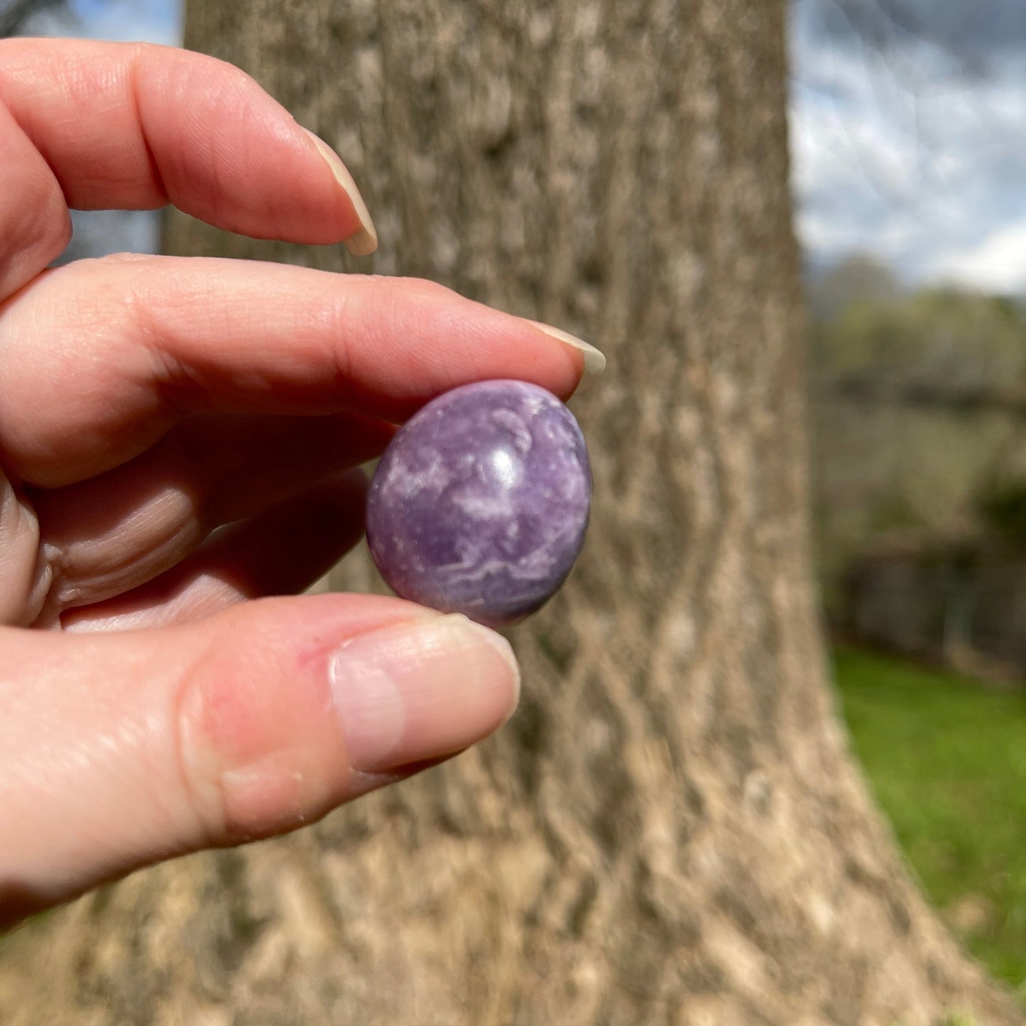 Lepidolite Tumble - Healing Stone Beings