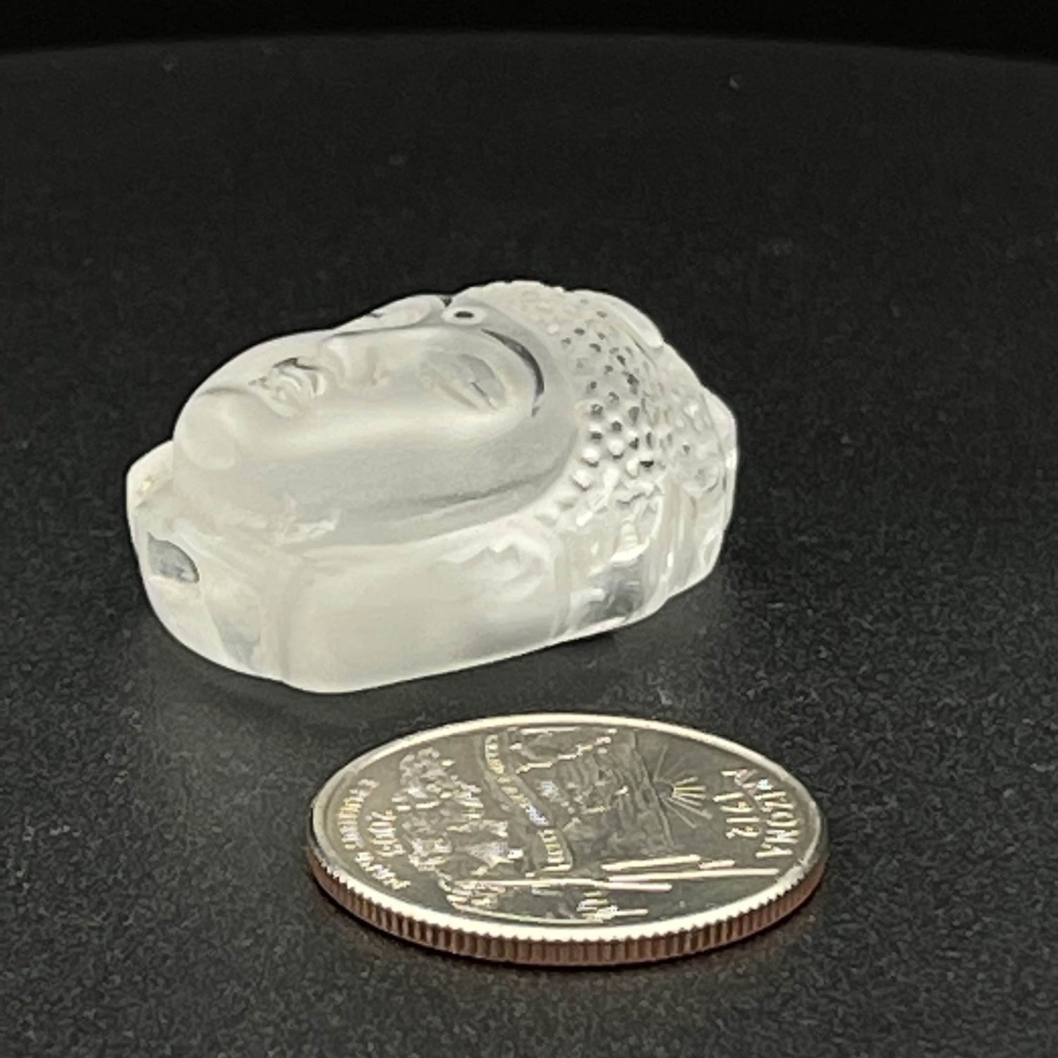 Quartz Buddha Head - Healing Stone Beings