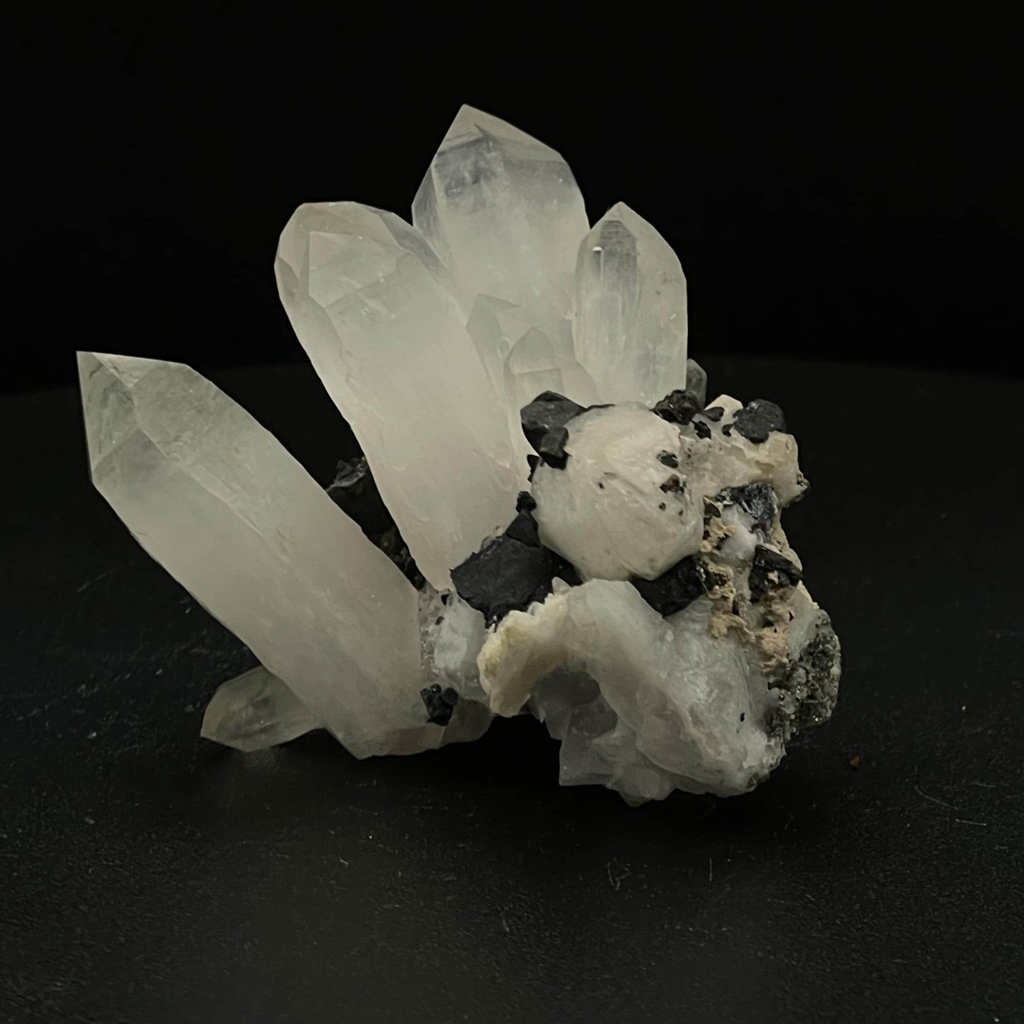 Quartz & Chalcopyrite - Healing Stone Beings