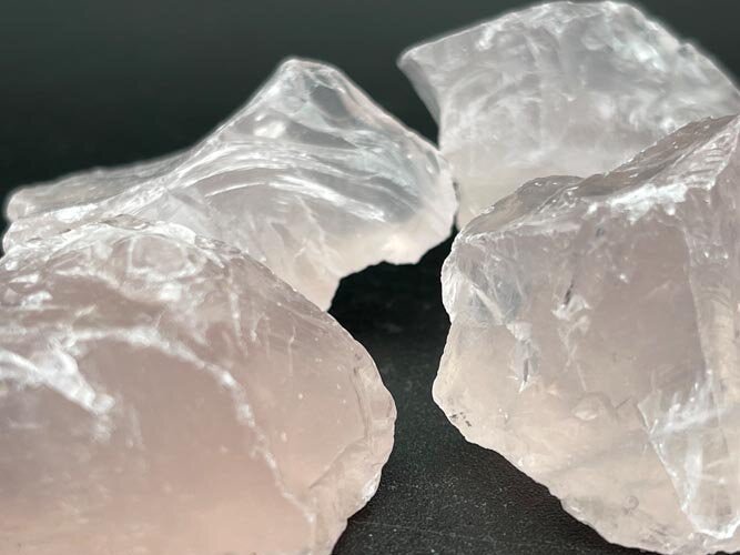 Rose Quartz (Raw) - Healing Stone Beings