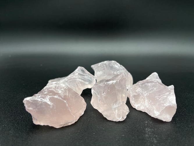 Rose Quartz (Raw) - Healing Stone Beings
