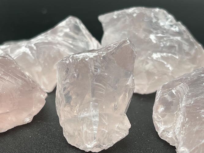 Rose Quartz (Raw) - Healing Stone Beings