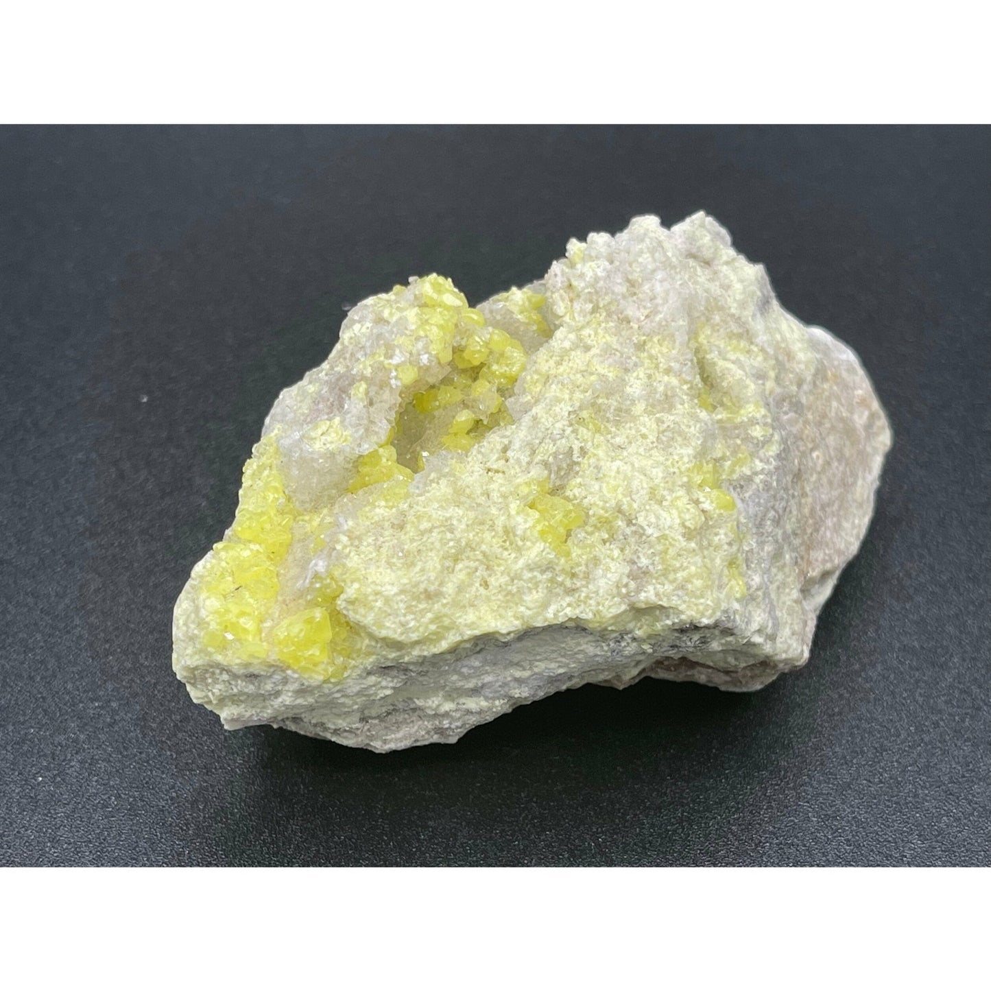 Sulfur Crystal 9 - Healing Stone Beings
