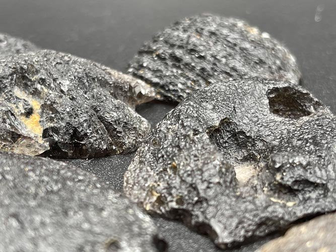 Tektite Slices - Healing Stone Beings