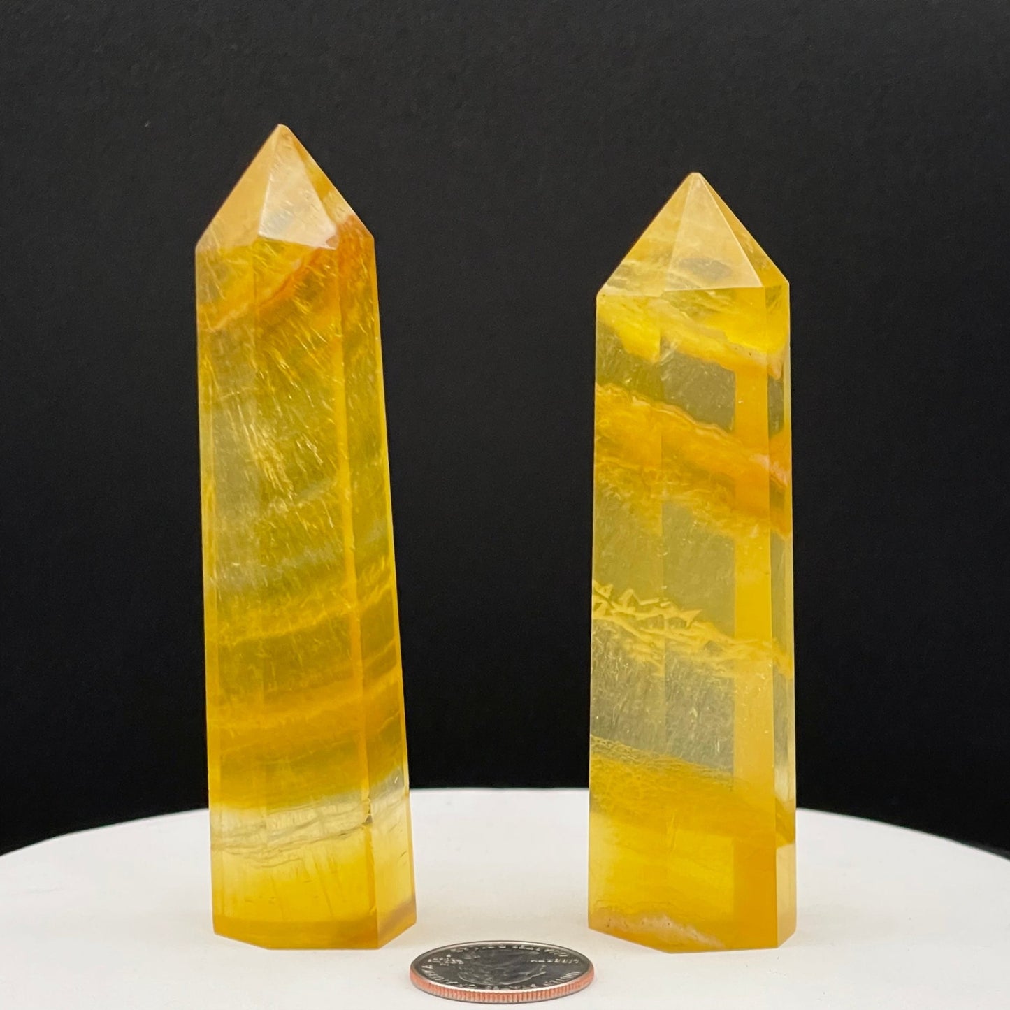 Yellow Fluorite Tower (Medium)