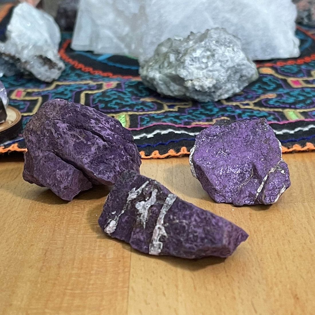 Unlock Your Spiritual Potential with Purpurite: A Journey into Intuition and Inner Visions - Healing Stone Beings