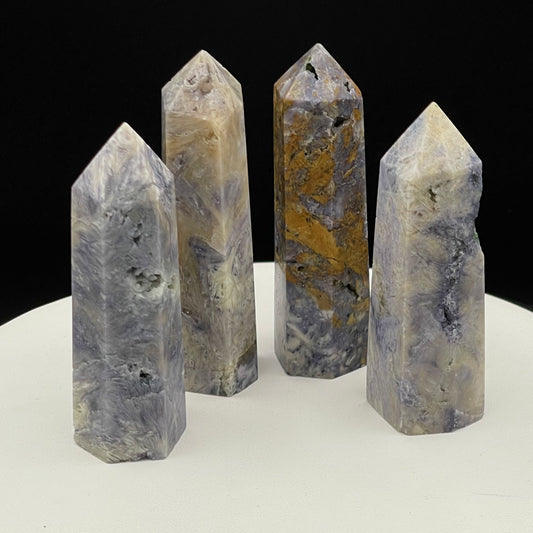 Druzy Fluorite Tower (Medium)