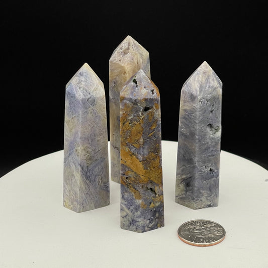 Druzy Fluorite Tower (Medium)