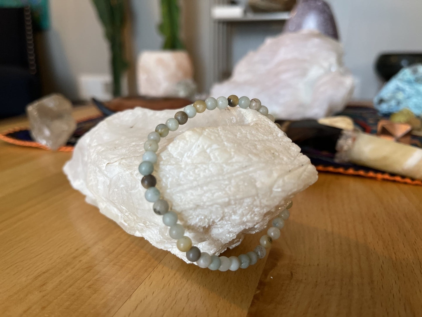 Amazonite Bracelet - Healing Stone Beings