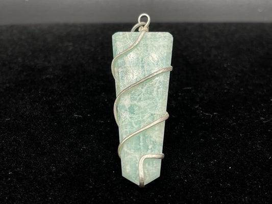 Amazonite Pendant - Healing Stone Beings