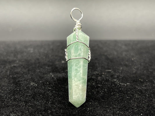 Amazonite Pendant - Healing Stone Beings