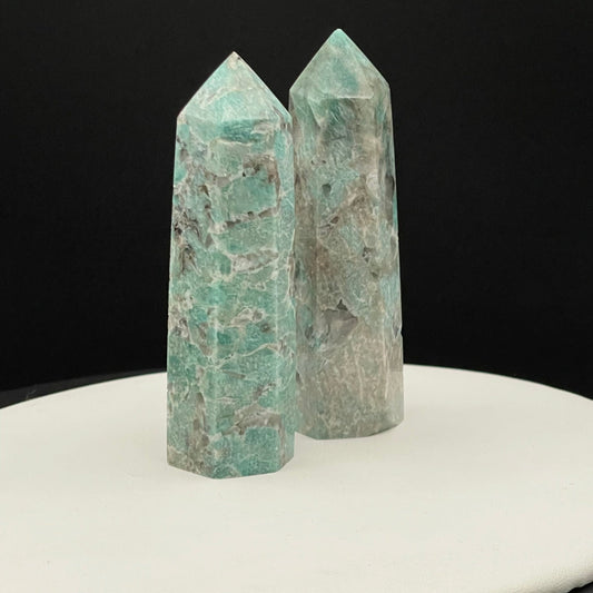 Amazonite Tower (Large) - Healing Stone Beings