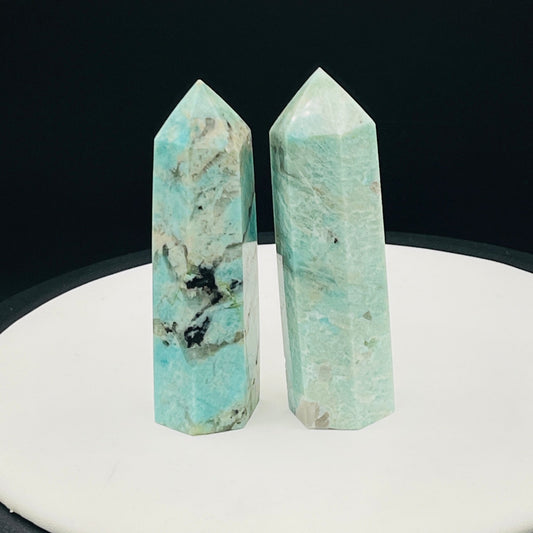 Amazonite Tower (Medium) - Healing Stone Beings