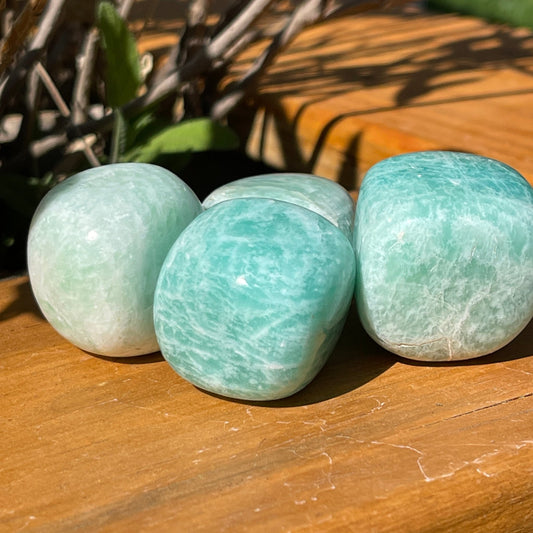 Amazonite Tumble - Healing Stone Beings