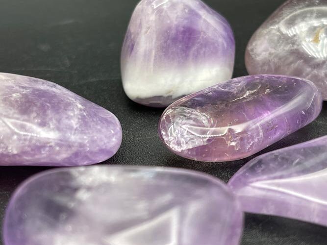 Amethyst Tumbles - Healing Stone Beings