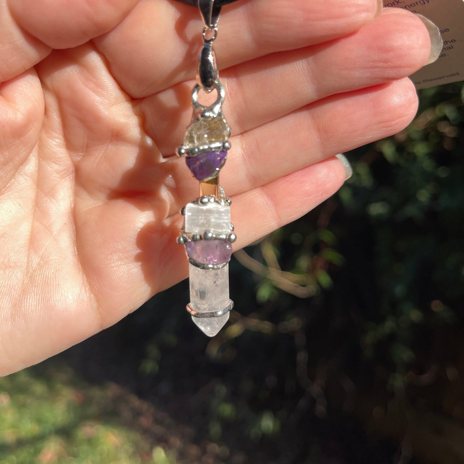 Awakening Pendant - Healing Stone Beings