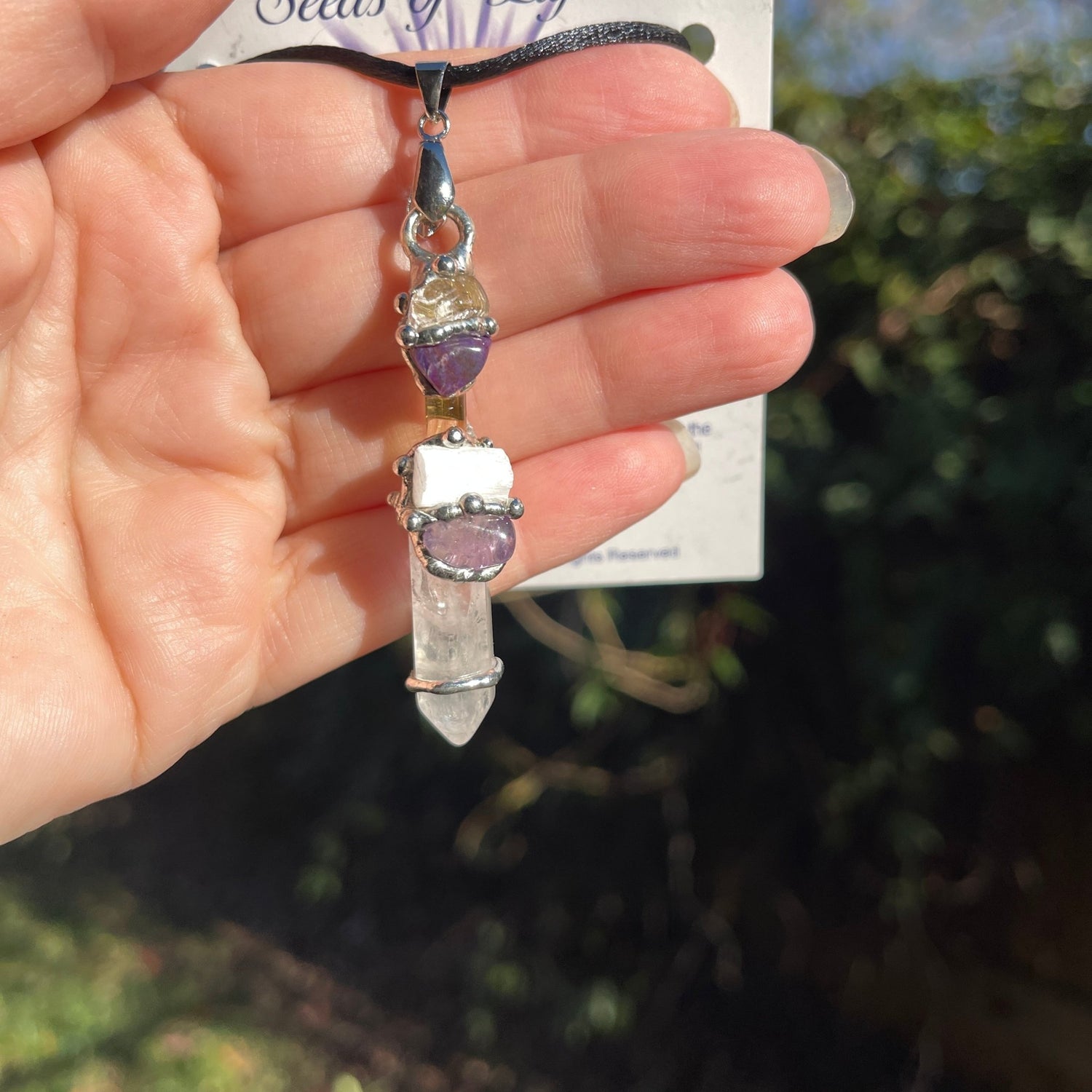 Awakening Pendant - Healing Stone Beings