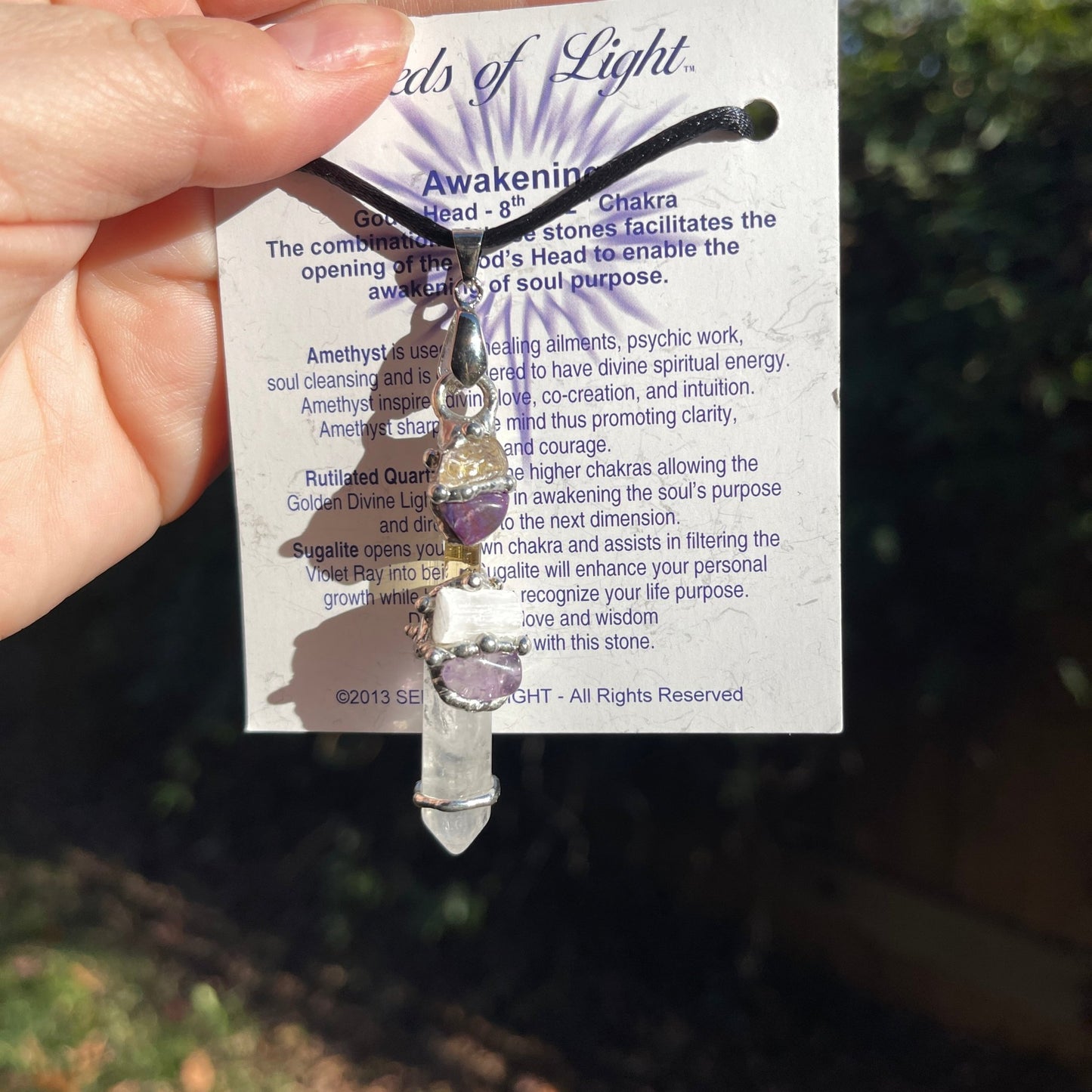 Awakening Pendant - Healing Stone Beings