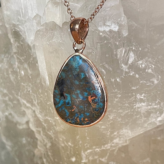 Azurite Pendant - Small - Healing Stone Beings