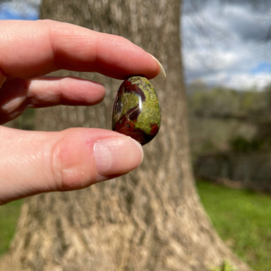 Dragon's Blood Jasper Tumble - Healing Stone Beings