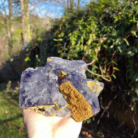 Druzy Quartz & Fluorite Nigeria - Healing Stone Beings
