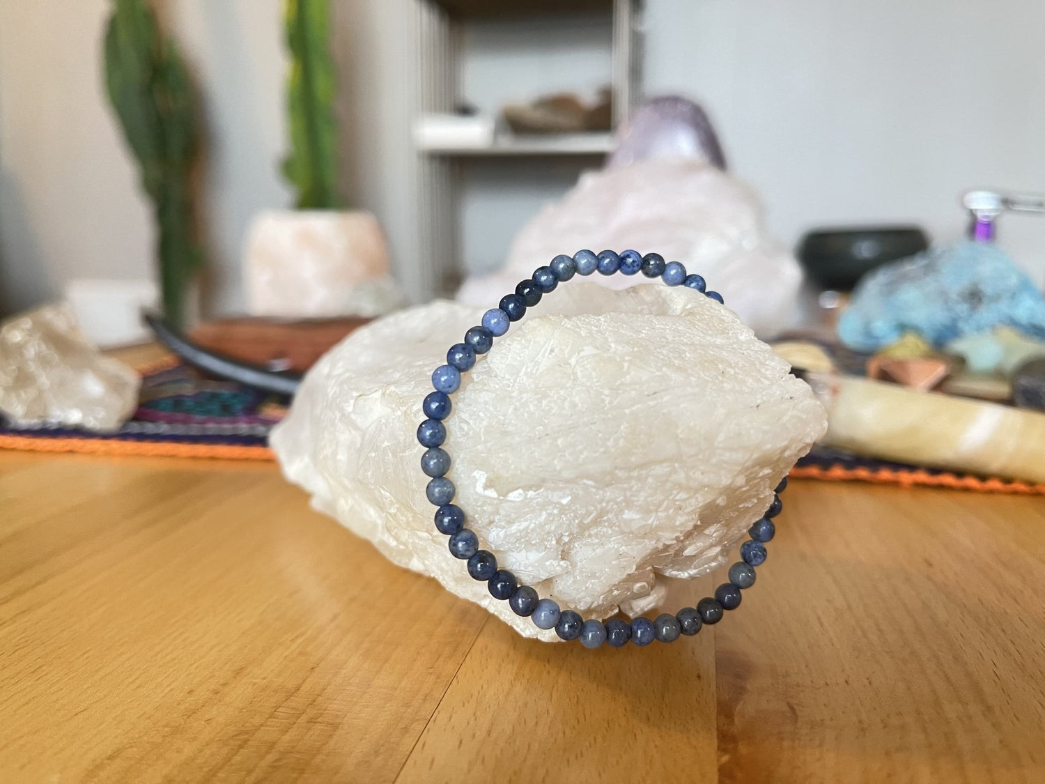 Dumortierite Bracelet - Healing Stone Beings