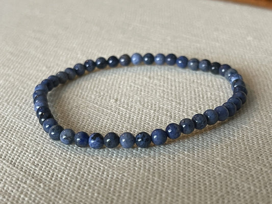 Dumortierite Bracelet - Healing Stone Beings