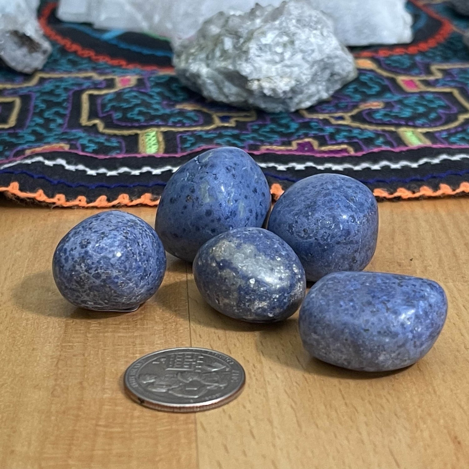Dumortierite Tumble - Healing Stone Beings