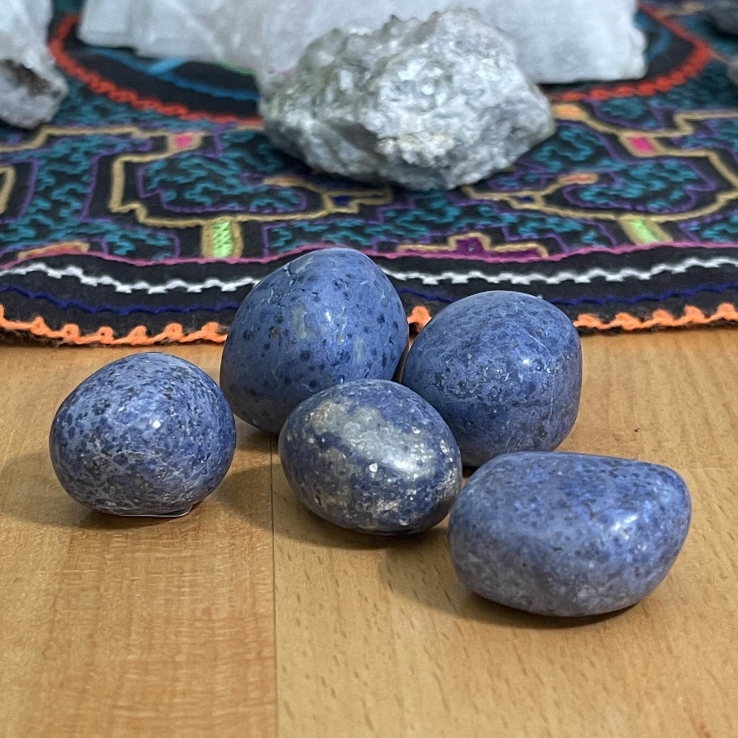 Dumortierite Tumble - Healing Stone Beings