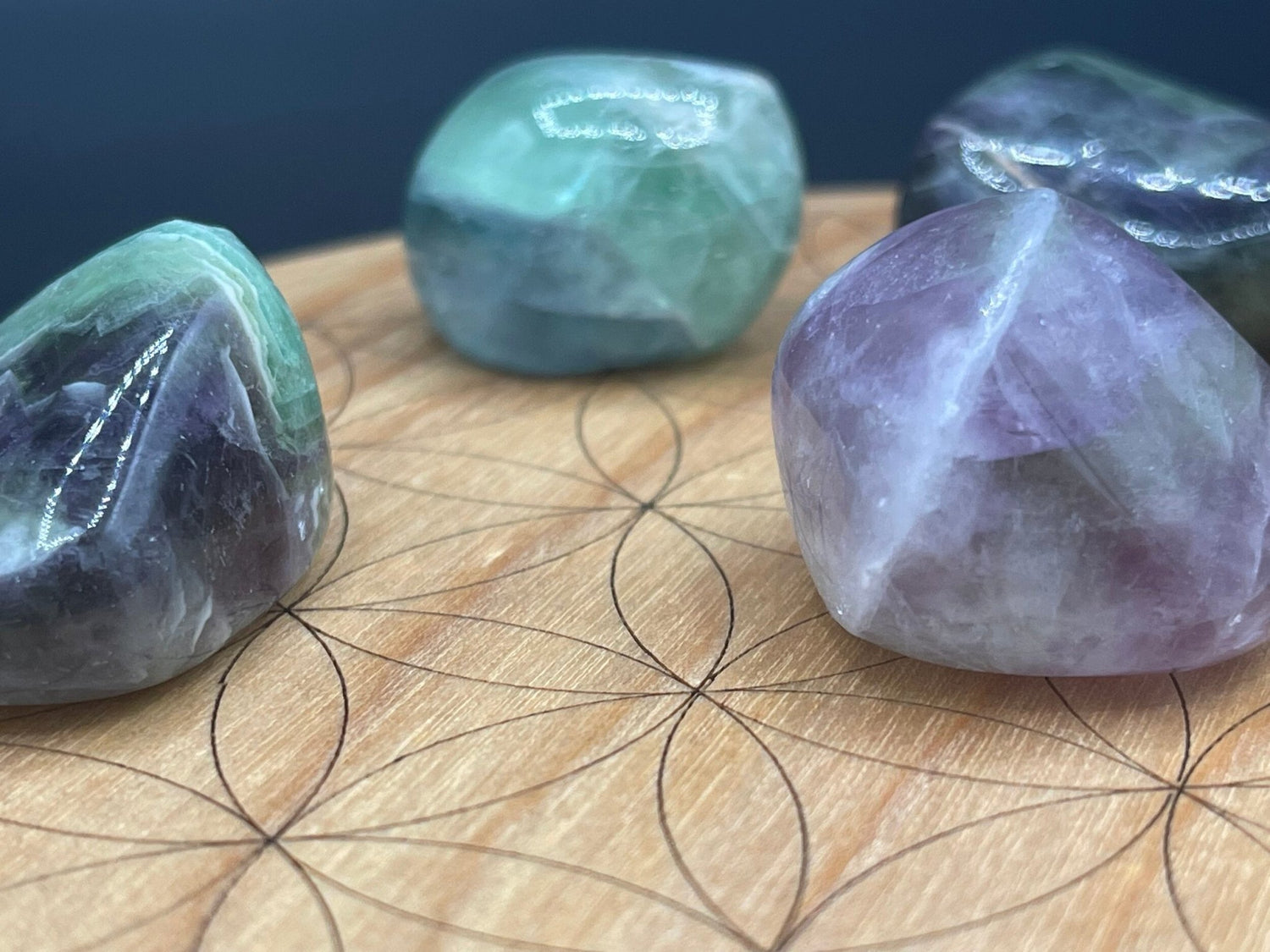 Fluorite Tumbles - Healing Stone Beings