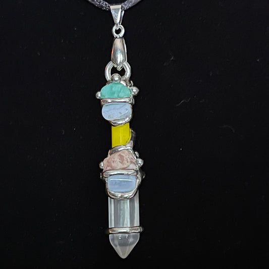 Happiness (Cheerful) Pendant - Healing Stone Beings