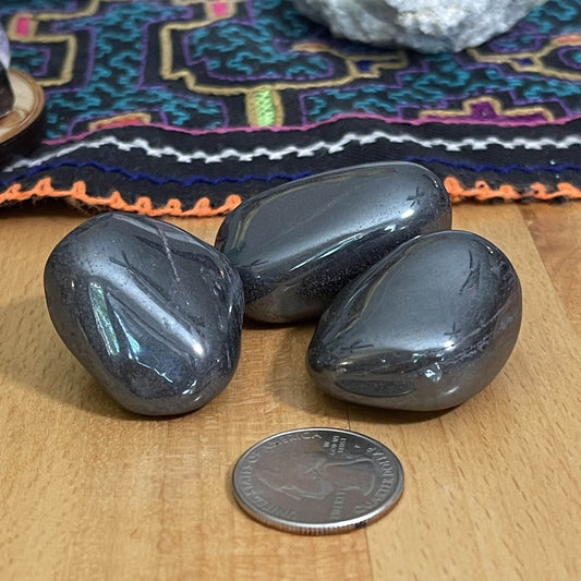 Hematite Tumbles - Healing Stone Beings