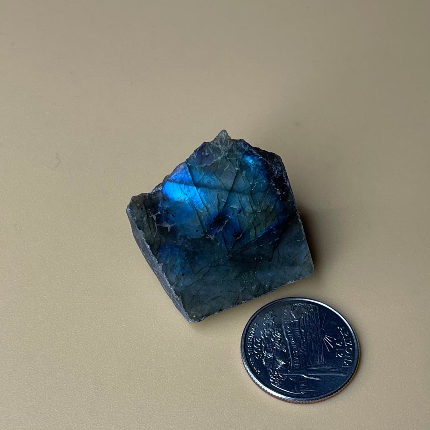 Labradorite Slab (medium) - Healing Stone Beings